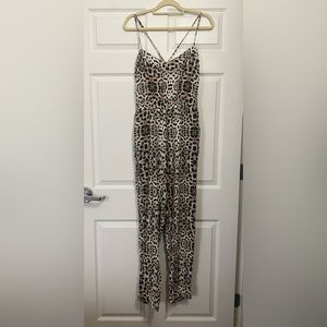 NWOT ASOS Cheetah Jumpsuit